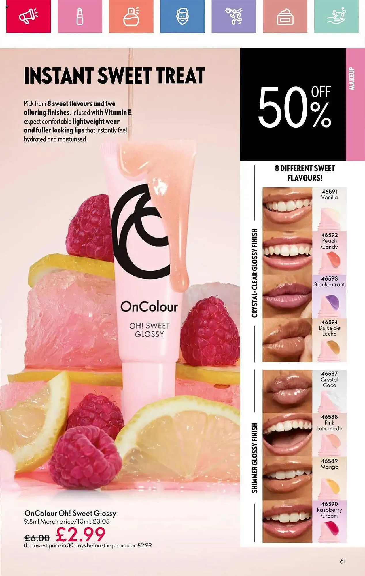 Oriflame leaflet from 17 April to 7 May 2025 - Catalogue Page 61