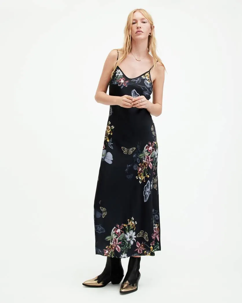 Bryony Sanibel Midi Slip Dress