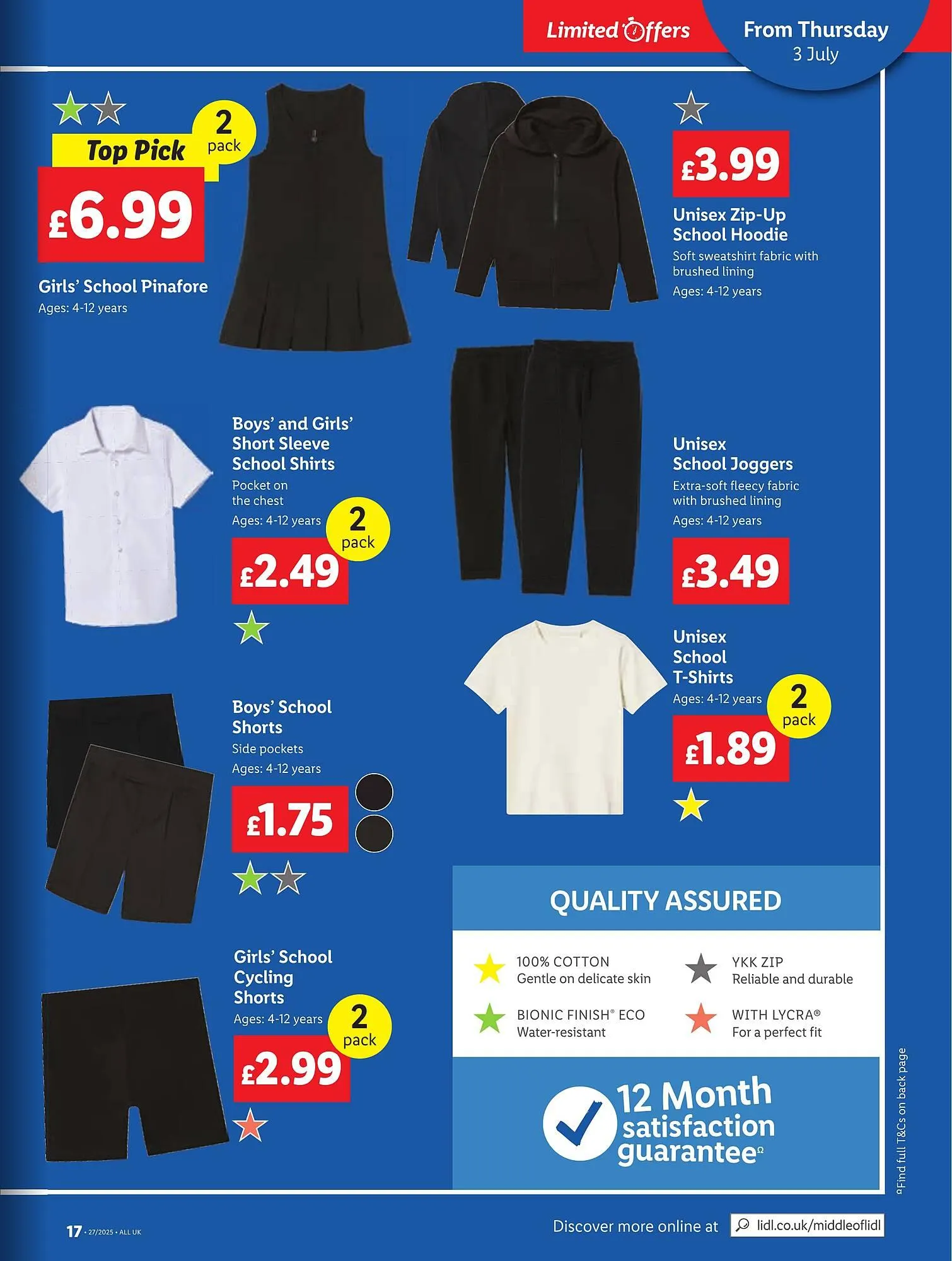Lidl leaflet from 3 July to 9 July 2025 - Catalogue Page 17