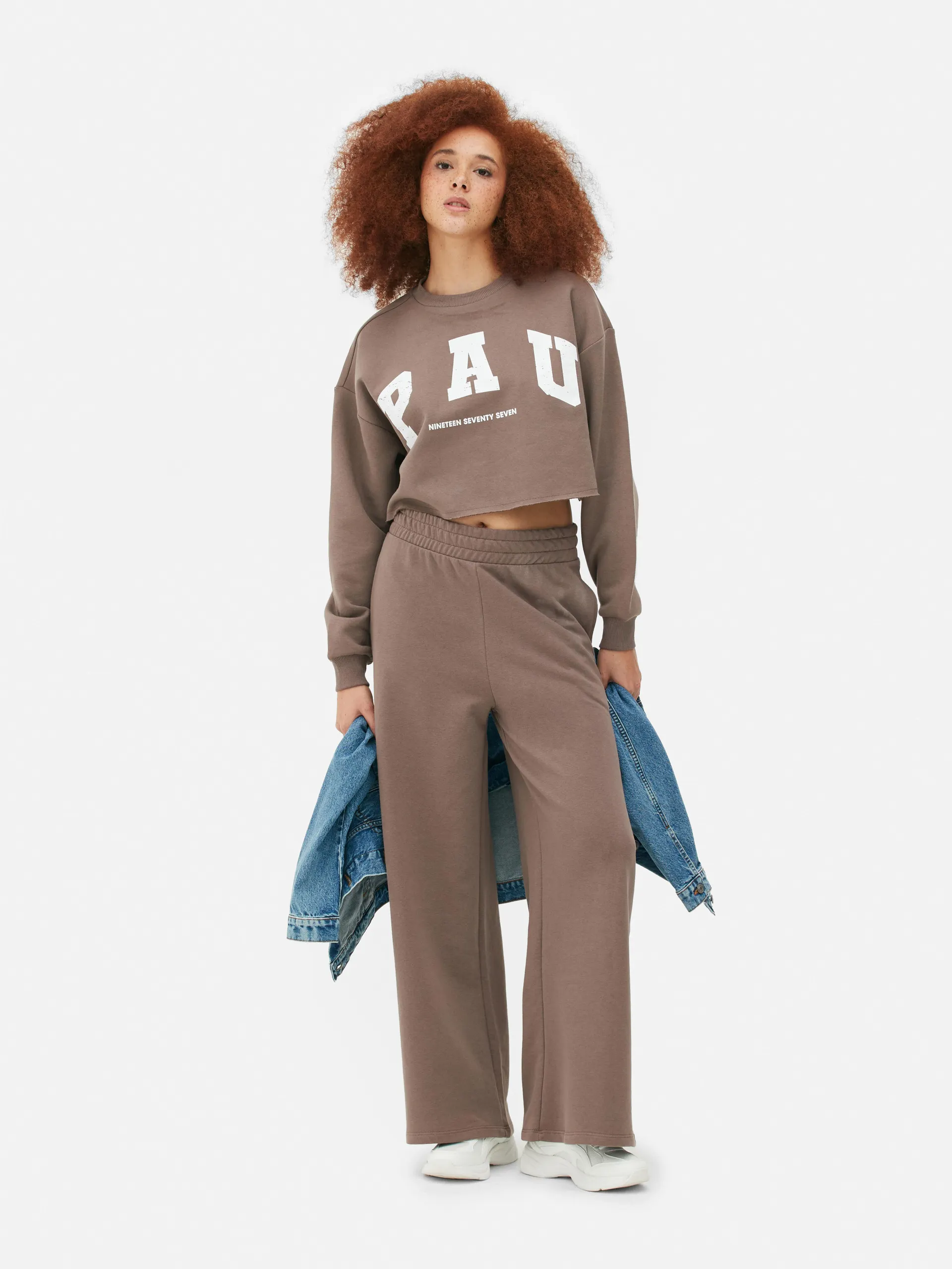 „Paula Echevarría“ Jogginghose mit weitem Bein