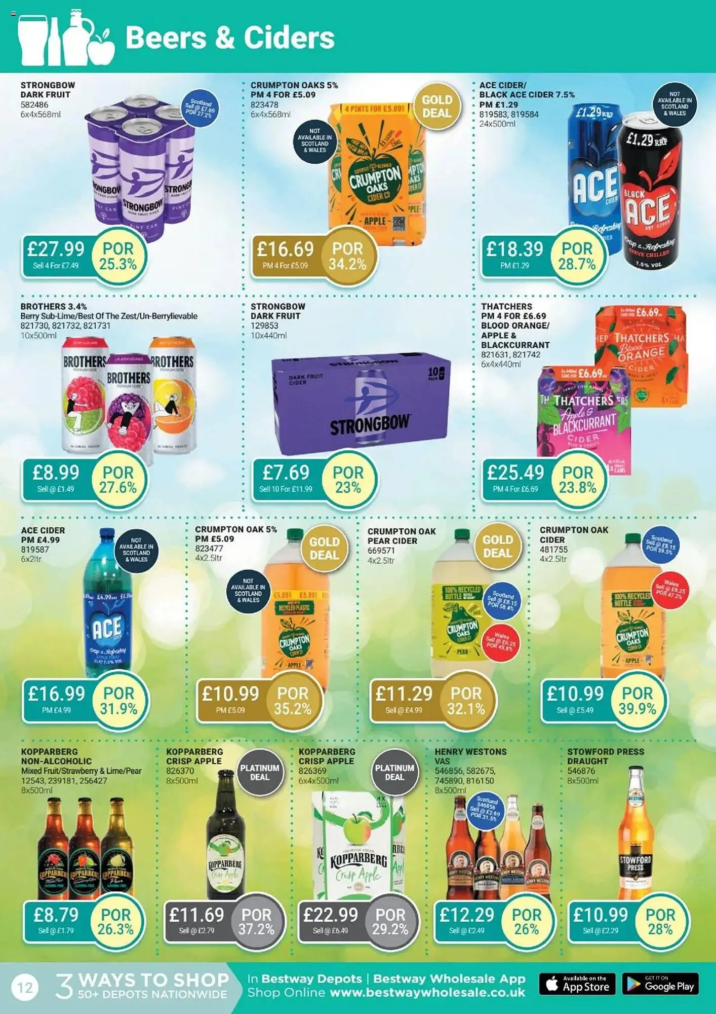 Bestway leaflet from 25 April to 22 May 2025 - Catalogue Page 12
