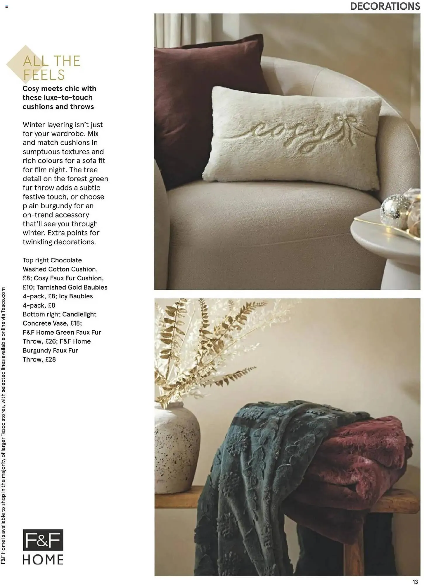 Tesco leaflet from 1 November to 25 December 2025 - Catalogue Page 13