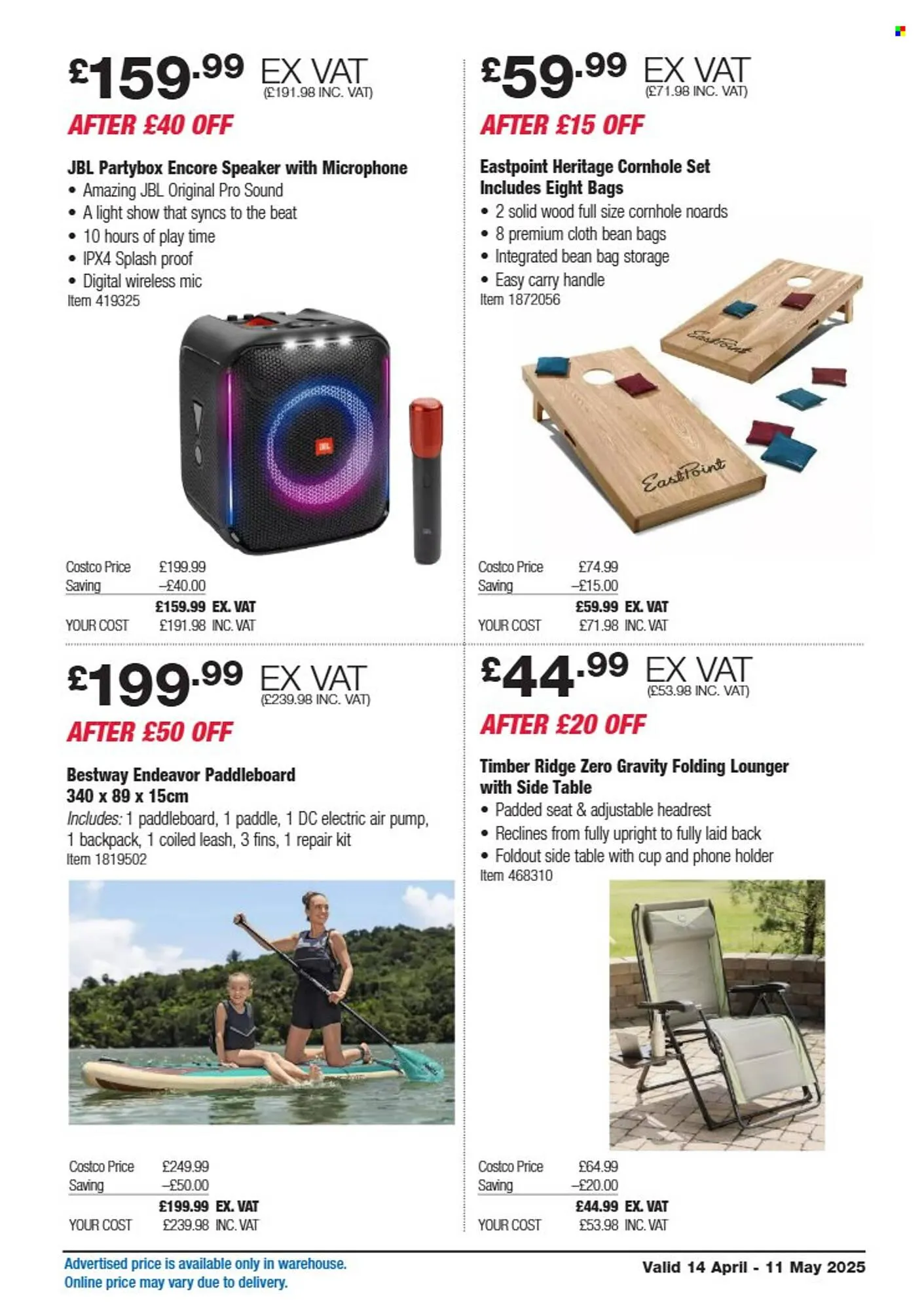 Costco leaflet from 14 April to 11 May 2025 - Catalogue Page 5