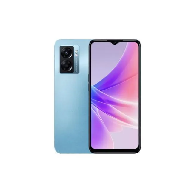 OPPO A77 5G 64GB 5G SIM Free Smartphone - Ocean Blue