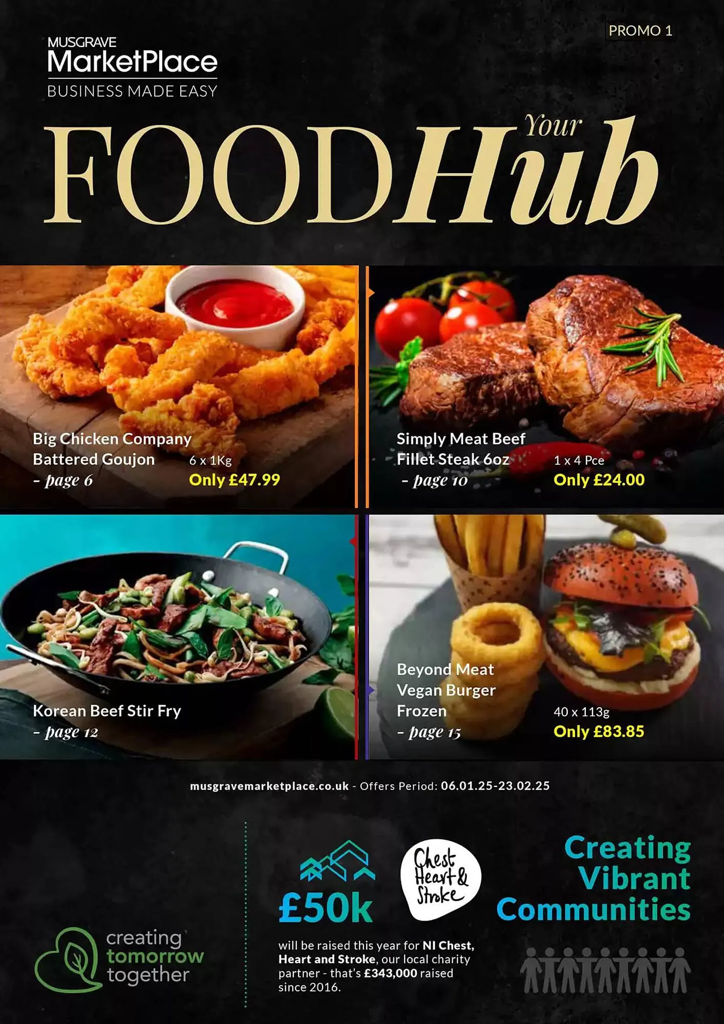 Musgrave MarketPlace leaflet from 6 January to 23 February 2025 - Catalogue Page 1