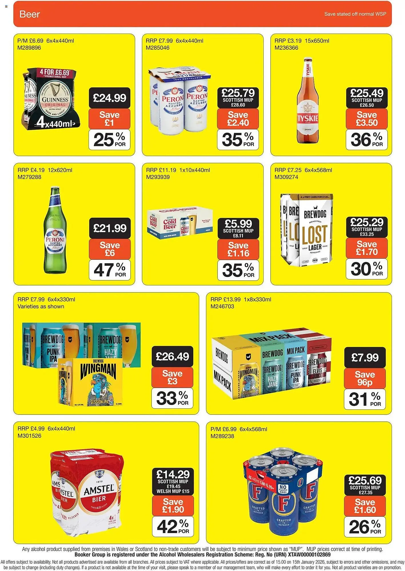 Booker Wholesale brochure from 4 February to 4 March 2026 - Catalogue Page 19
