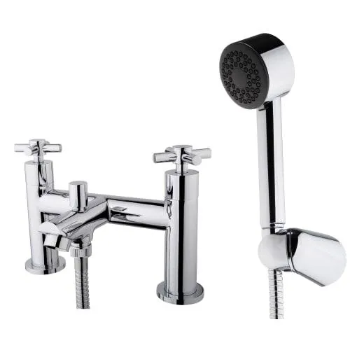 Wickes Trivor Chrome Bath Shower Mixer Tap