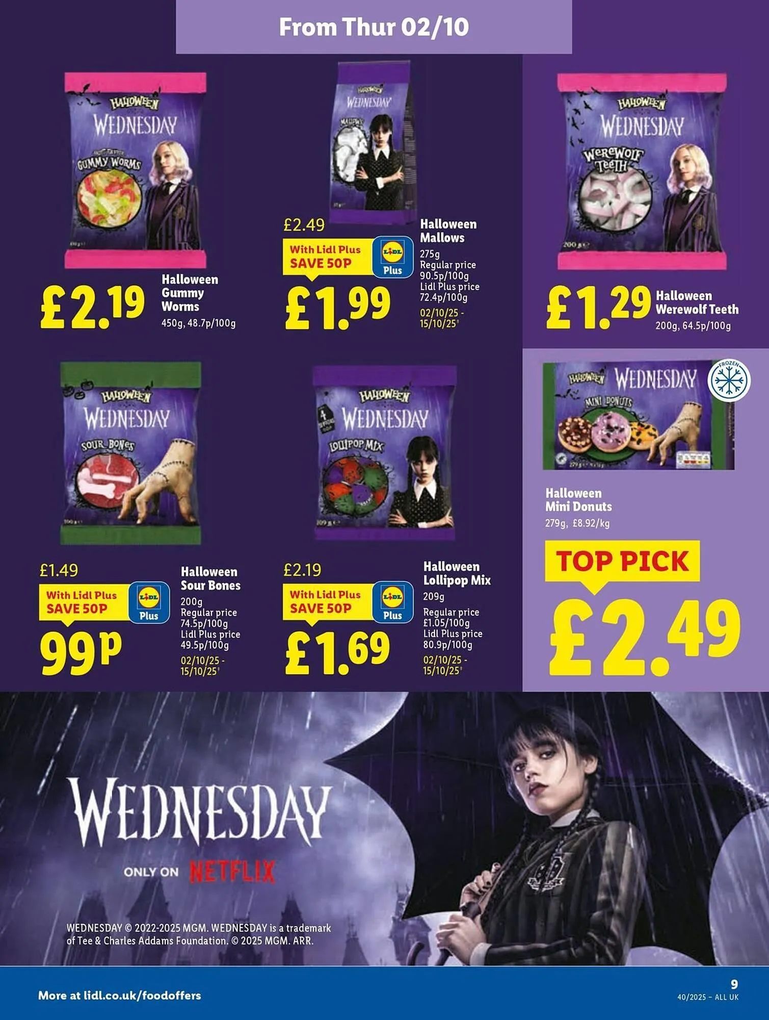 Lidl leaflet from 2 October to 8 October 2025 - Catalogue Page 9