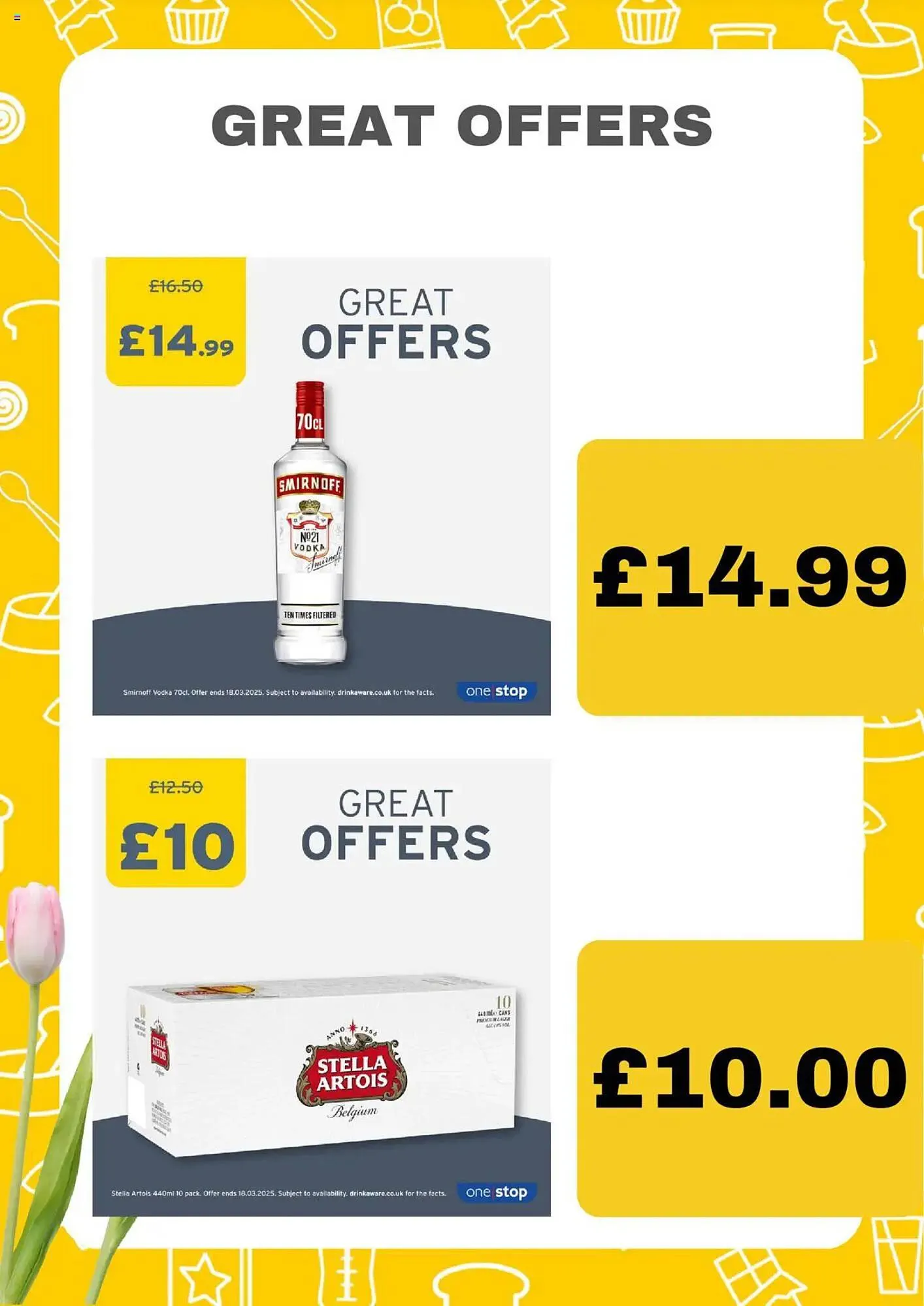 One Stop leaflet from 1 March to 28 April 2025 - Catalogue Page 3