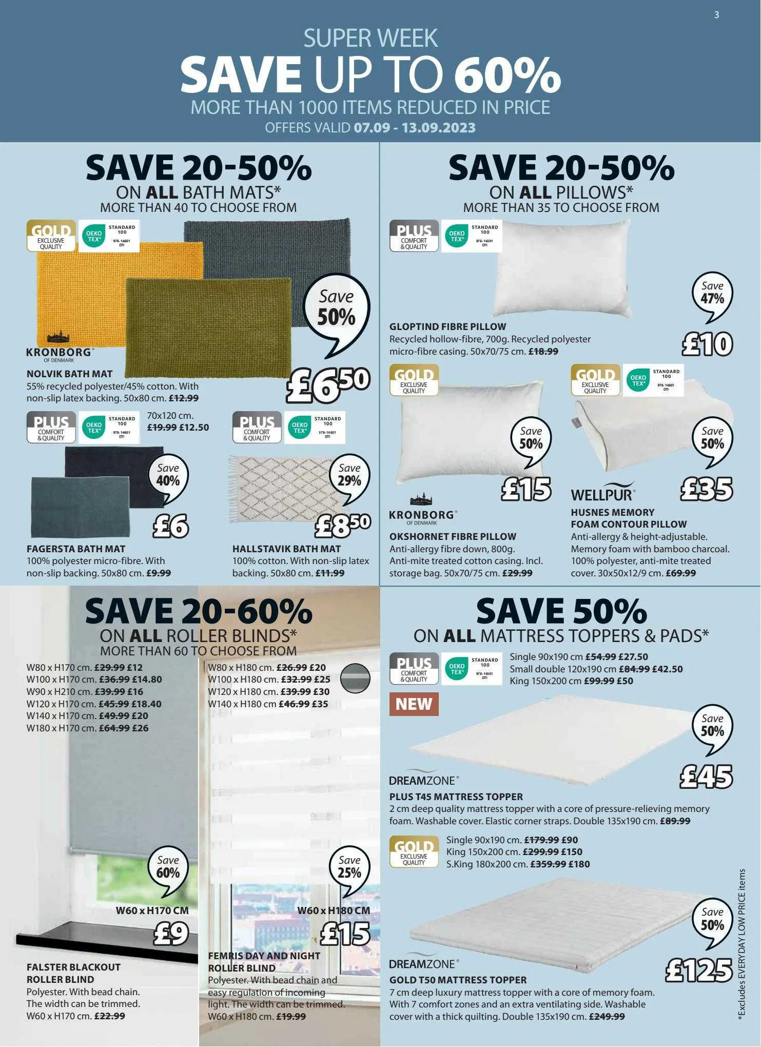 JYSK Catalog from 1 March to 31 December 2023 - Catalogue Page 3