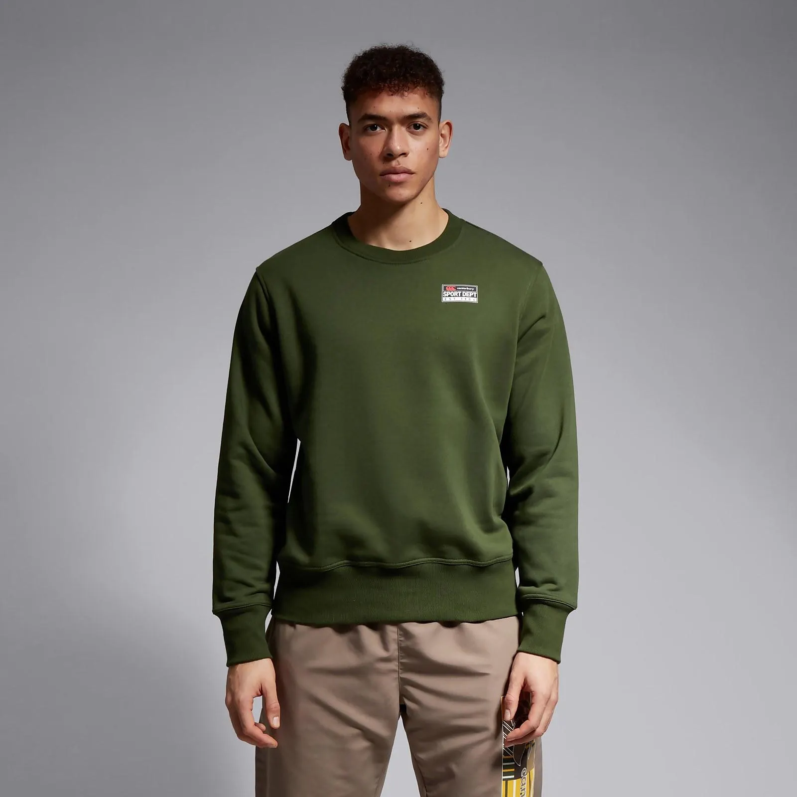 MENS CREW NECK SWEAT GREEN