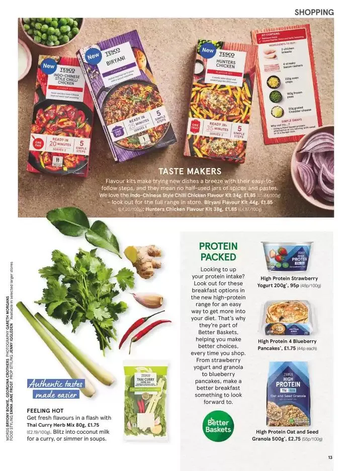 Tesco Magazine - February 2025 from 29 January to 28 February 2025 - Catalogue Page 13