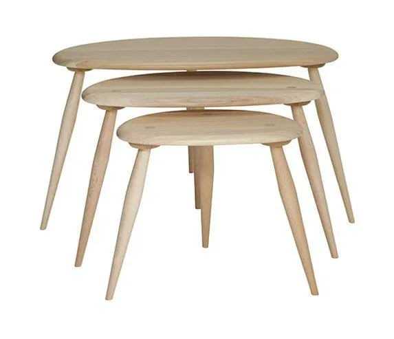 Nest of Tables in Clear CM Ash