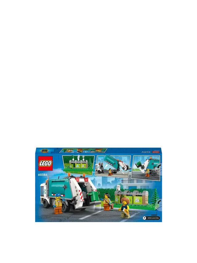 City Recycling Truck Bin Lorry Toy 60386
