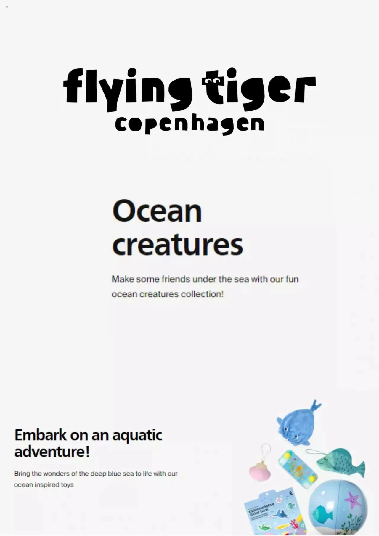 Flying Tiger Copenhagen offers from 21 June to 31 December 2023 - Catalogue Page 1