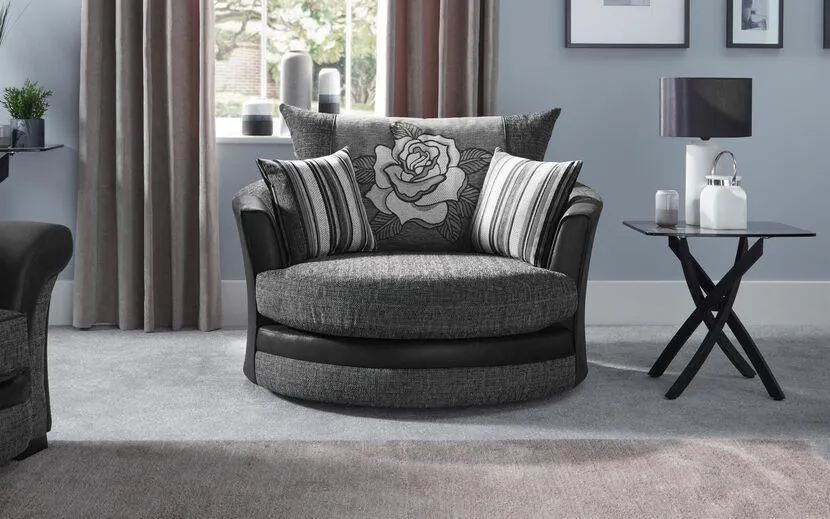 Piper Fabric Twister Chair