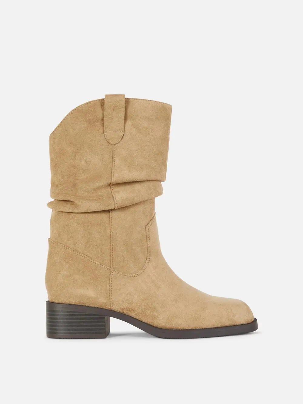 Rita Ora Slouchy Heeled Boots