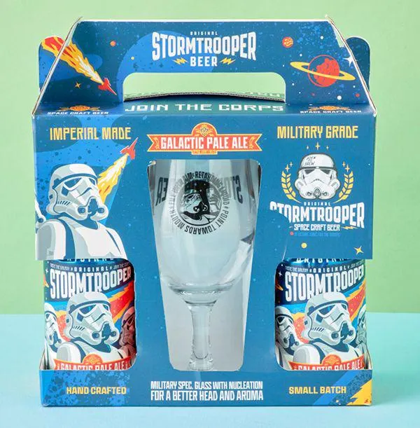 Stormtrooper Galactic Pale Ale & Glass Gift Set