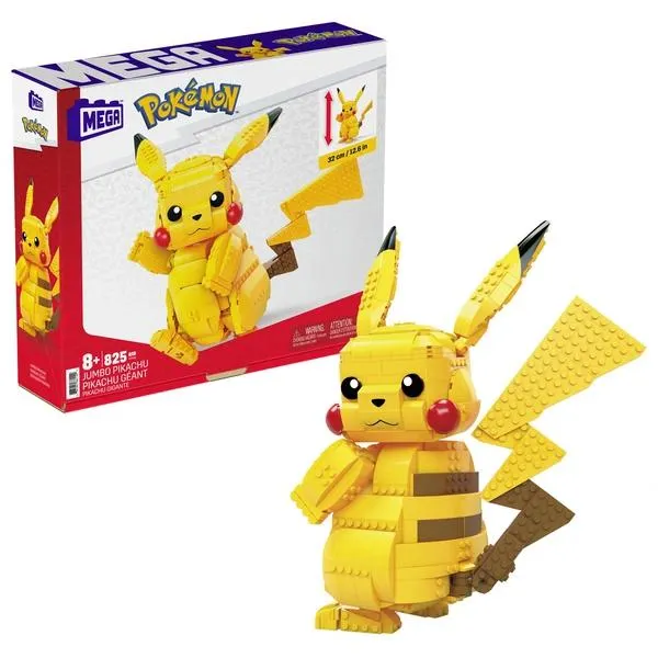 Mega Construx Pokémon Jumbo Pikachu Building Set