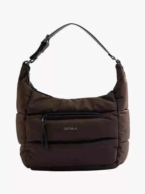 Brown Quilted Bag
