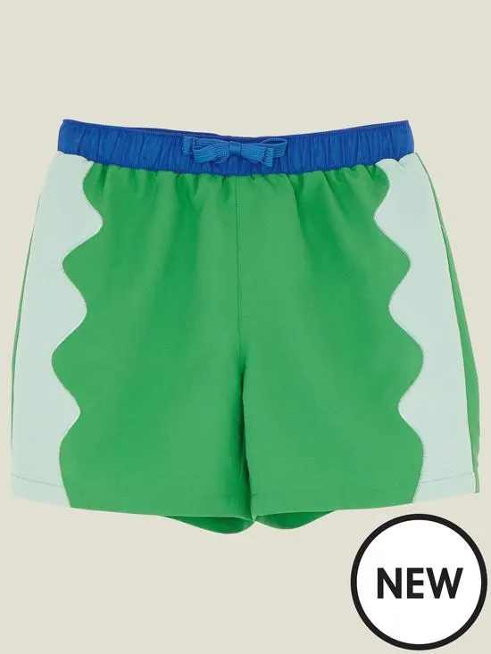 Boys Wave Swim Shorts - Brights Multi