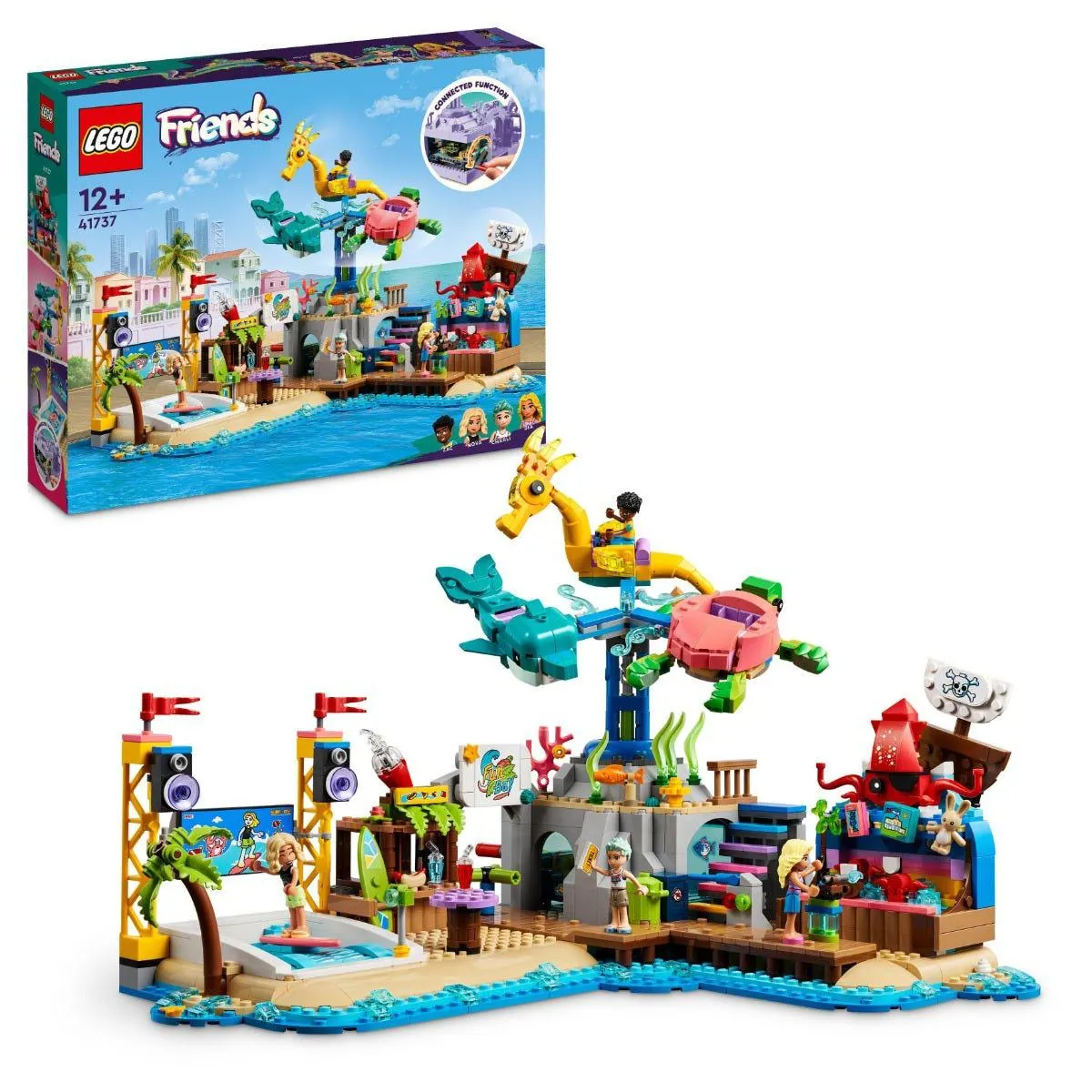 LEGO® 41737 Friends Beach Amusement Park Set for Ages 12+