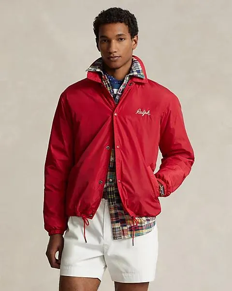 Water-Repellent Coach Jacket