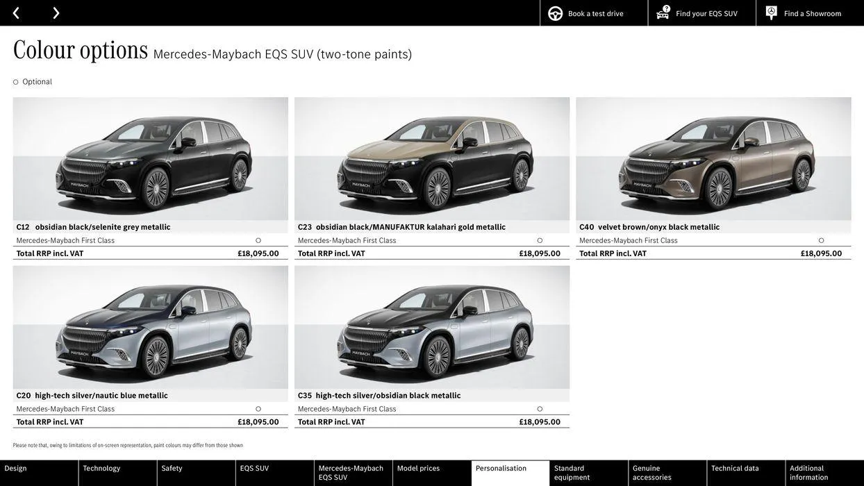 Mercedes Benz New EQS SUV from 22 August to 22 August 2025 - Catalogue Page 37