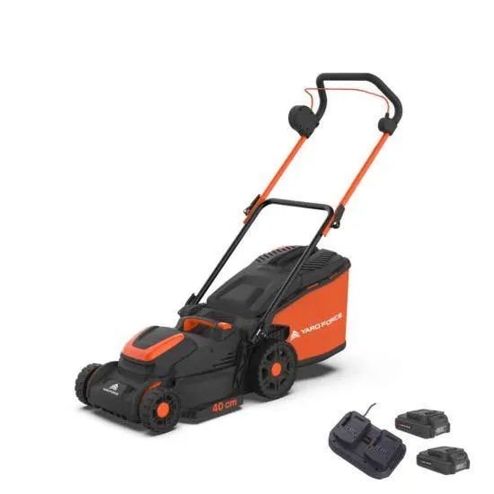 Yard Force LM C40B 40V 4.0Ah (2x20V) Cordless Lawnmower