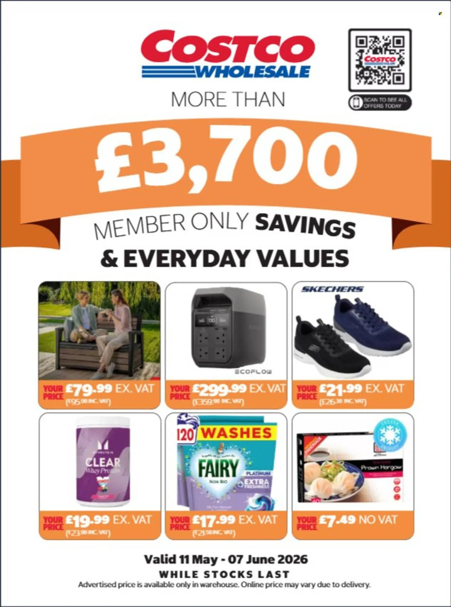 Costco leaflet from 11 May to 7 June 2026 - Catalogue Page 1