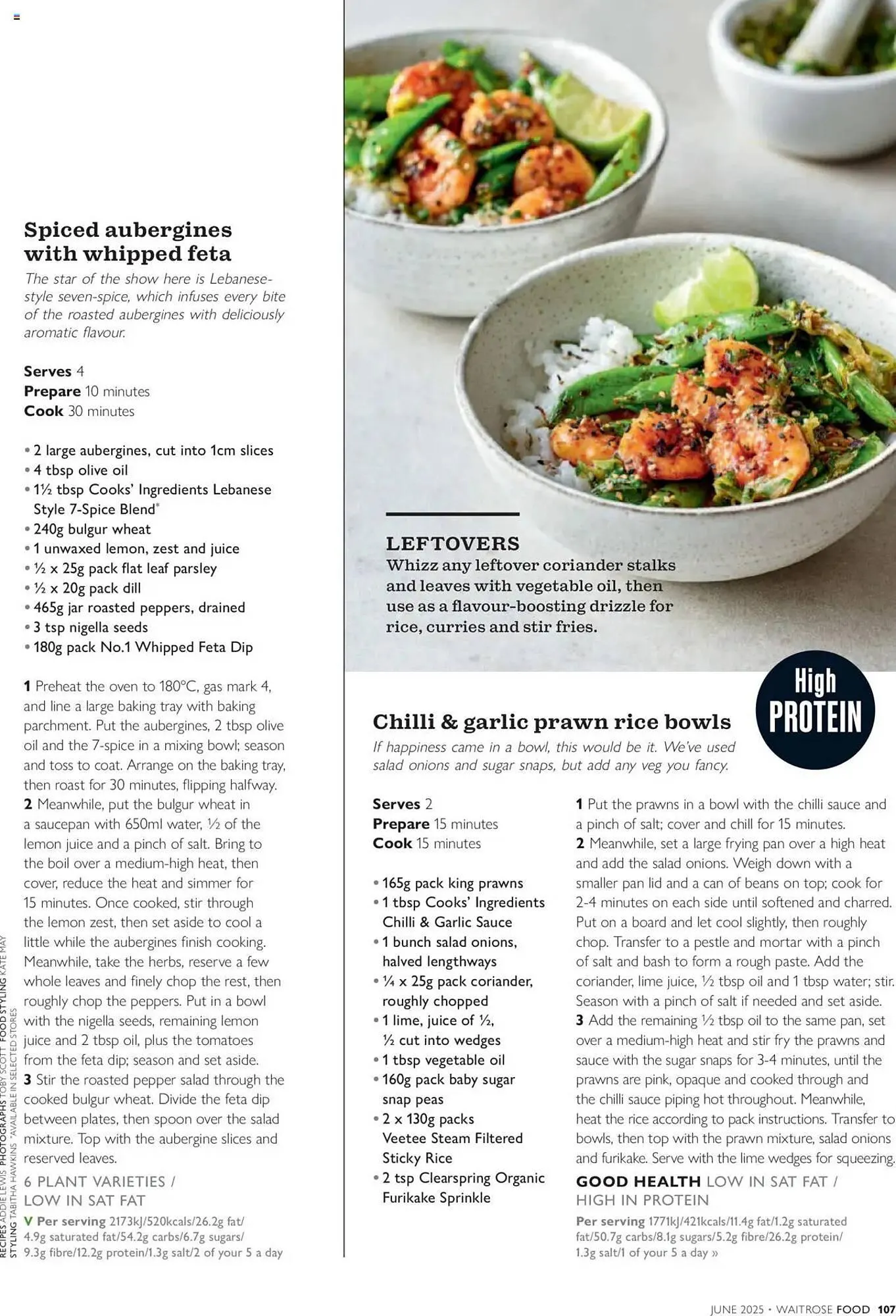 Waitrose leaflet from 1 June to 1 July 2025 - Catalogue Page 107
