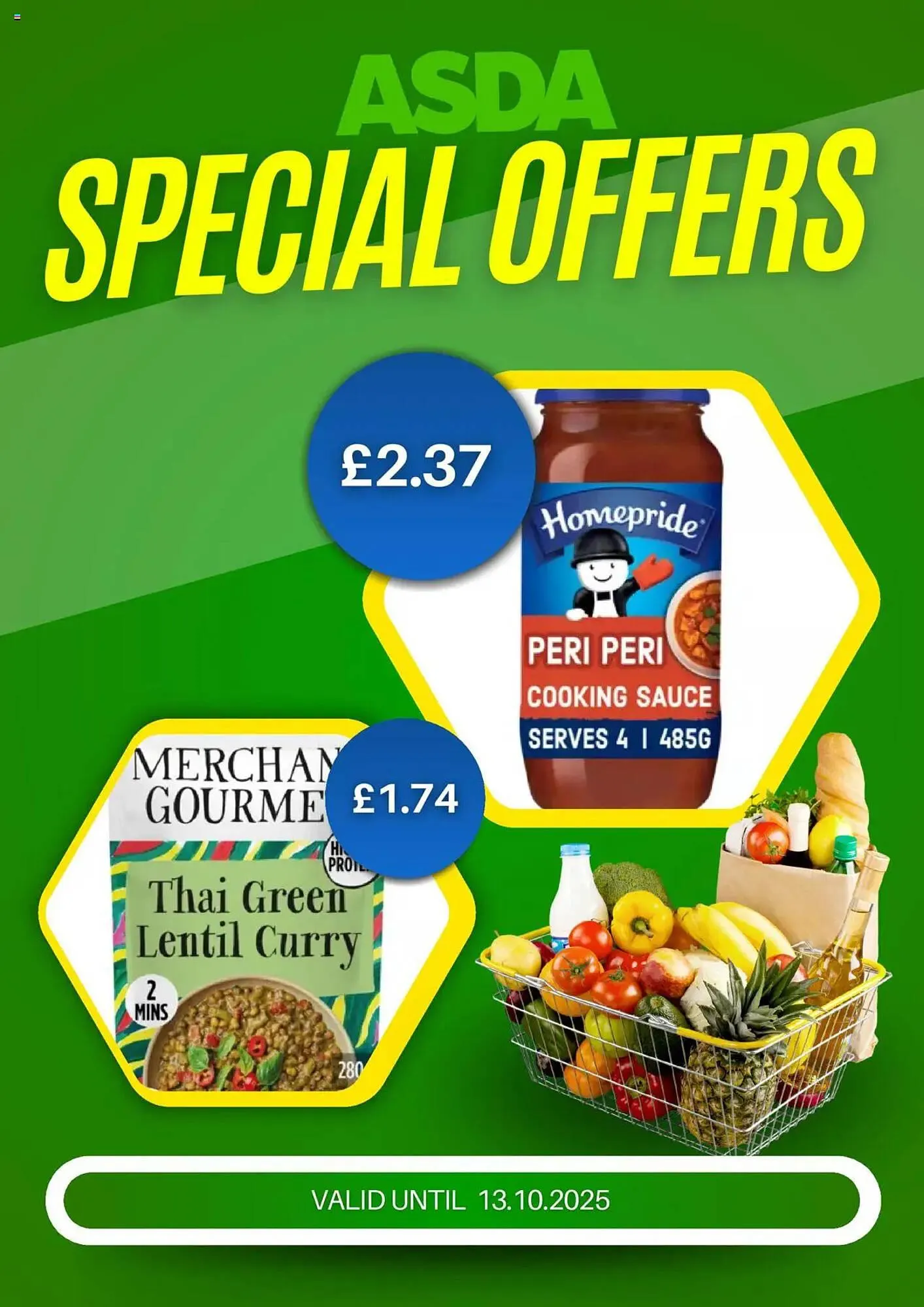 Asda leaflet from 7 October to 13 October 2025 - Catalogue Page 1