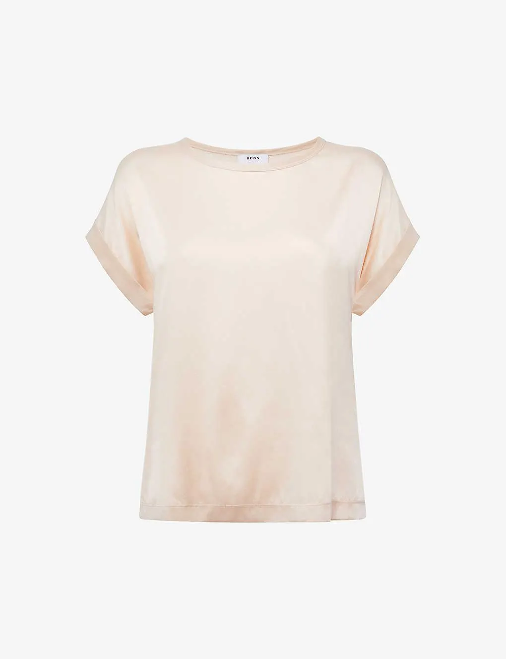 Helen relaxed-fit stretch-silk T-shirt
