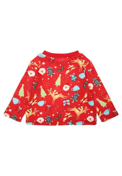 Baby Red Novelty Christmas PJ Set