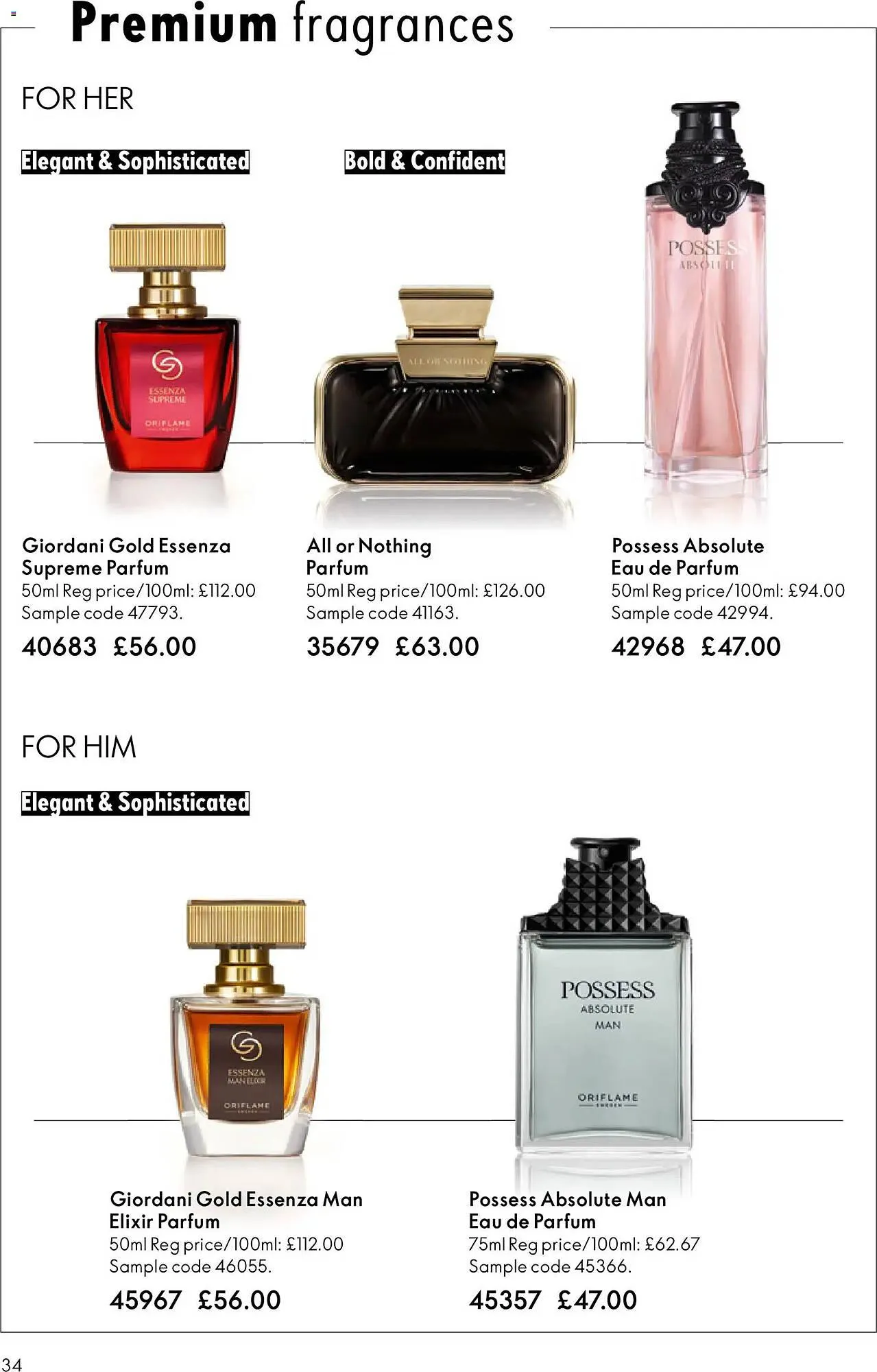 Oriflame catalogue from 21 January to 11 February 2026 - Catalogue Page 34