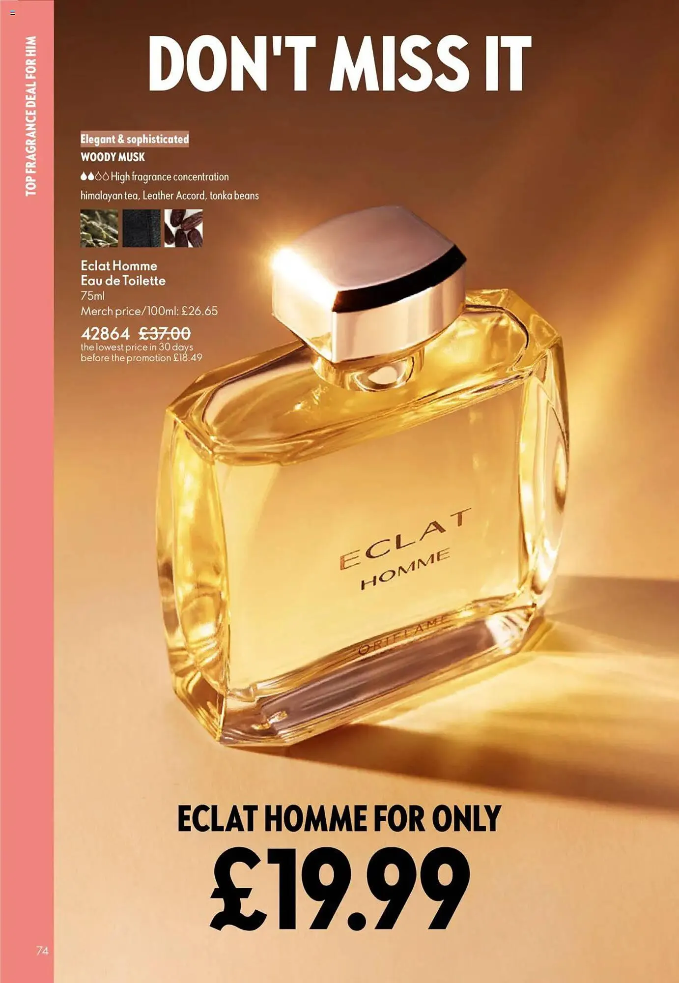 Oriflame catalogue from 22 October to 11 November 2025 - Catalogue Page 74