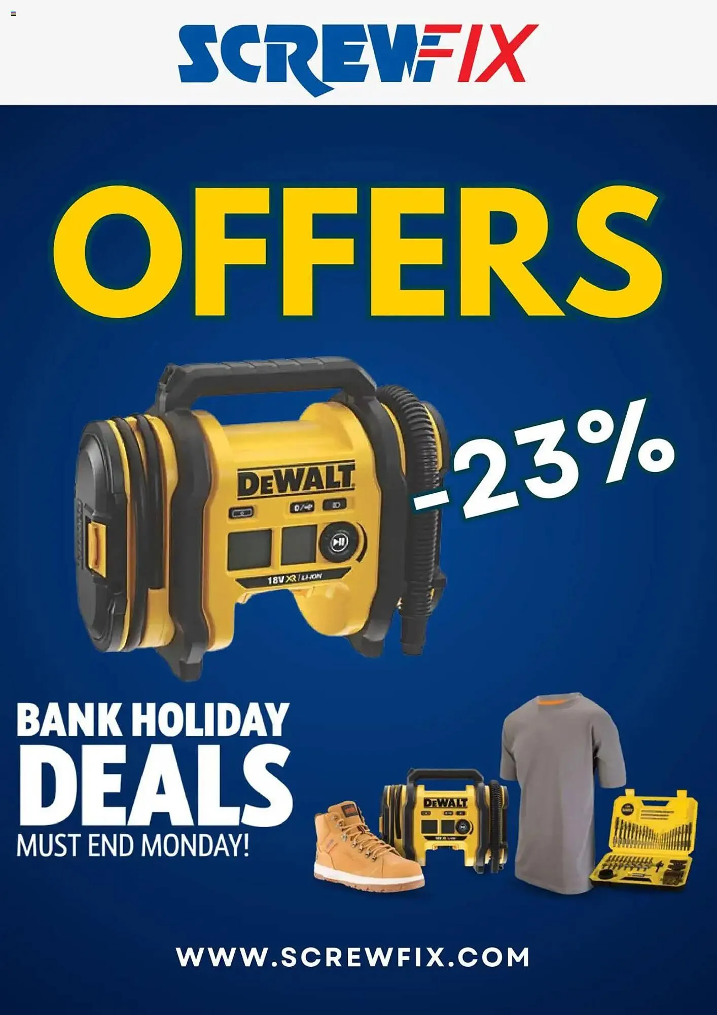Screwfix leaflet - 1