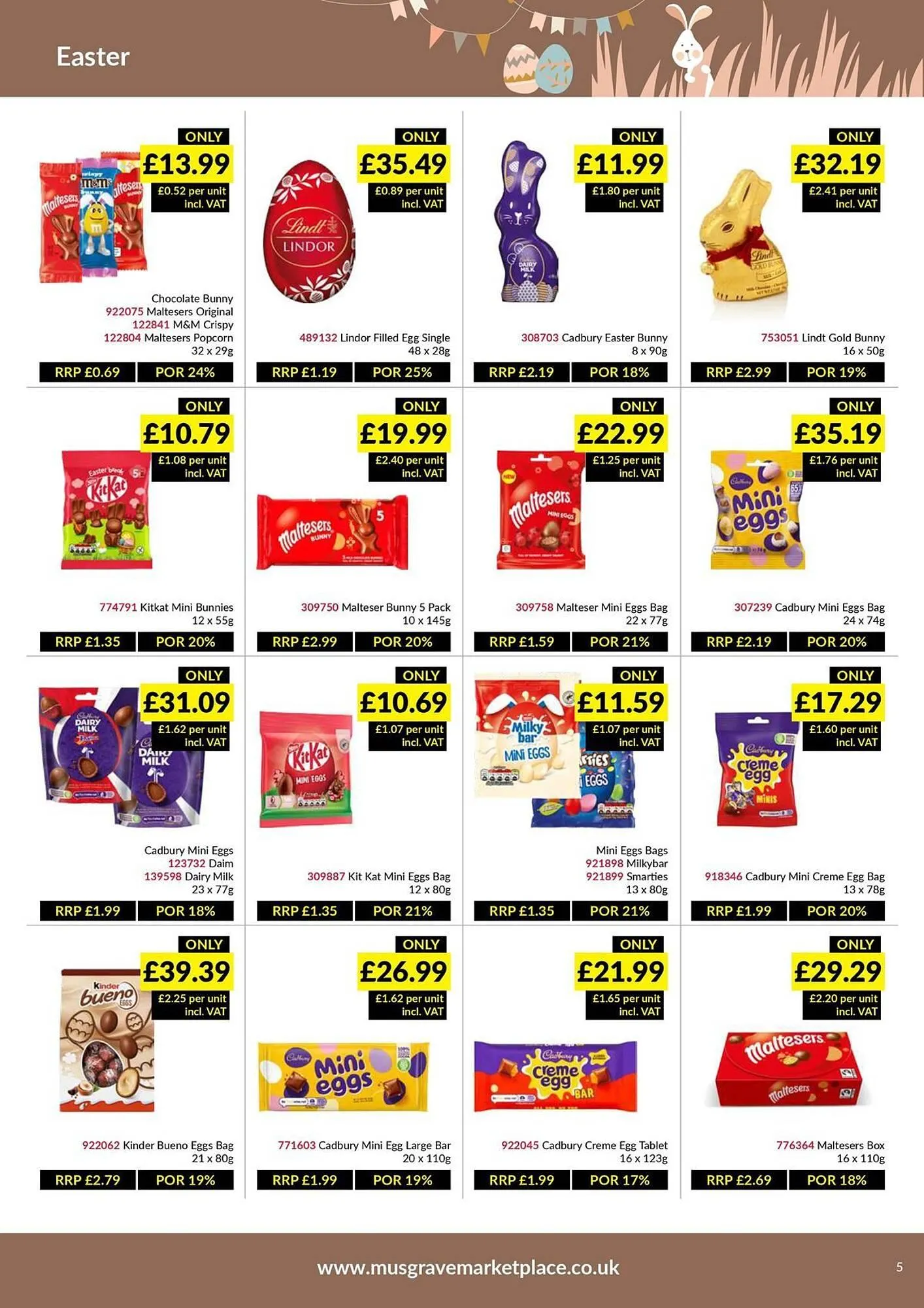 Musgrave MarketPlace leaflet from 9 March to 29 March 2026 - Catalogue Page 5