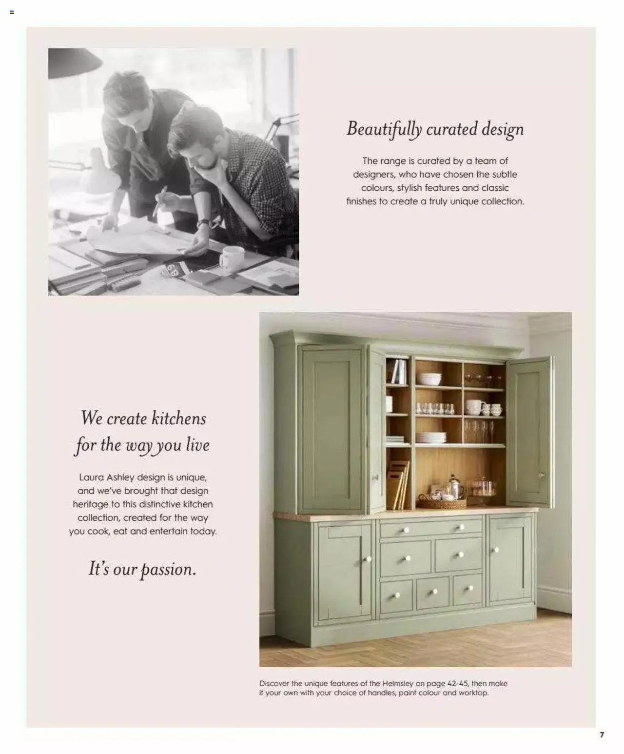 Laura Ashley - Kitchen Collection from 2 September to 18 January 2024 - Catalogue Page 7