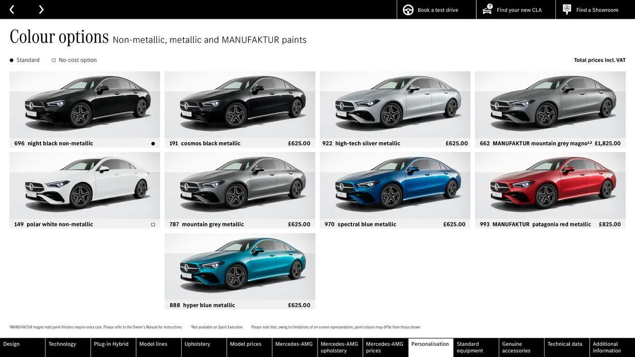 Mercedes Benz CLA Shooting Brake from 22 August to 22 August 2025 - Catalogue Page 46