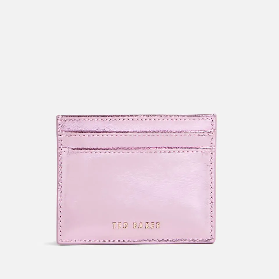 Ted Baker Liibbaa Metallic Leather Cardholder