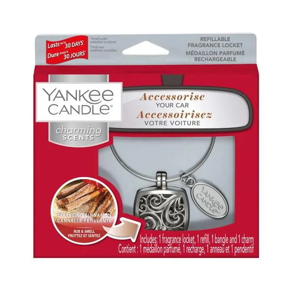 Yankee Candle Charming Scents Square Kit Sparkling Cinnamon