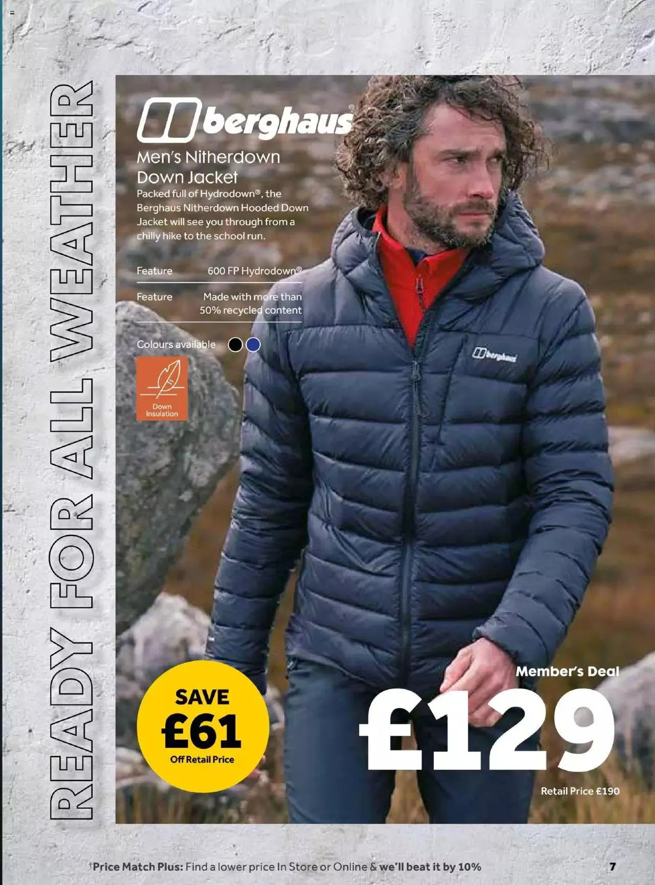 GO Outdoors Black Friday from 13 November to 20 November 2023 - Catalogue Page 7