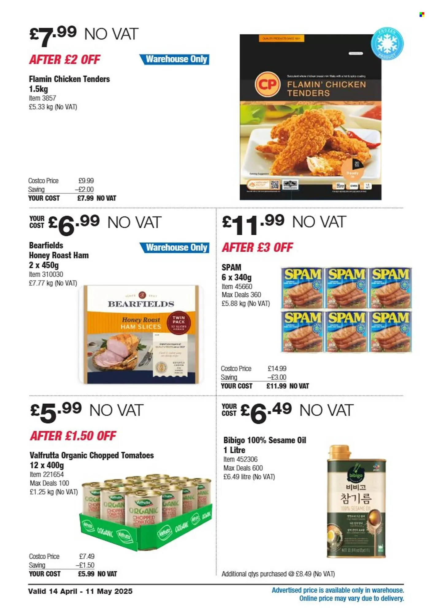 Costco leaflet from 14 April to 11 May 2025 - Catalogue Page 14