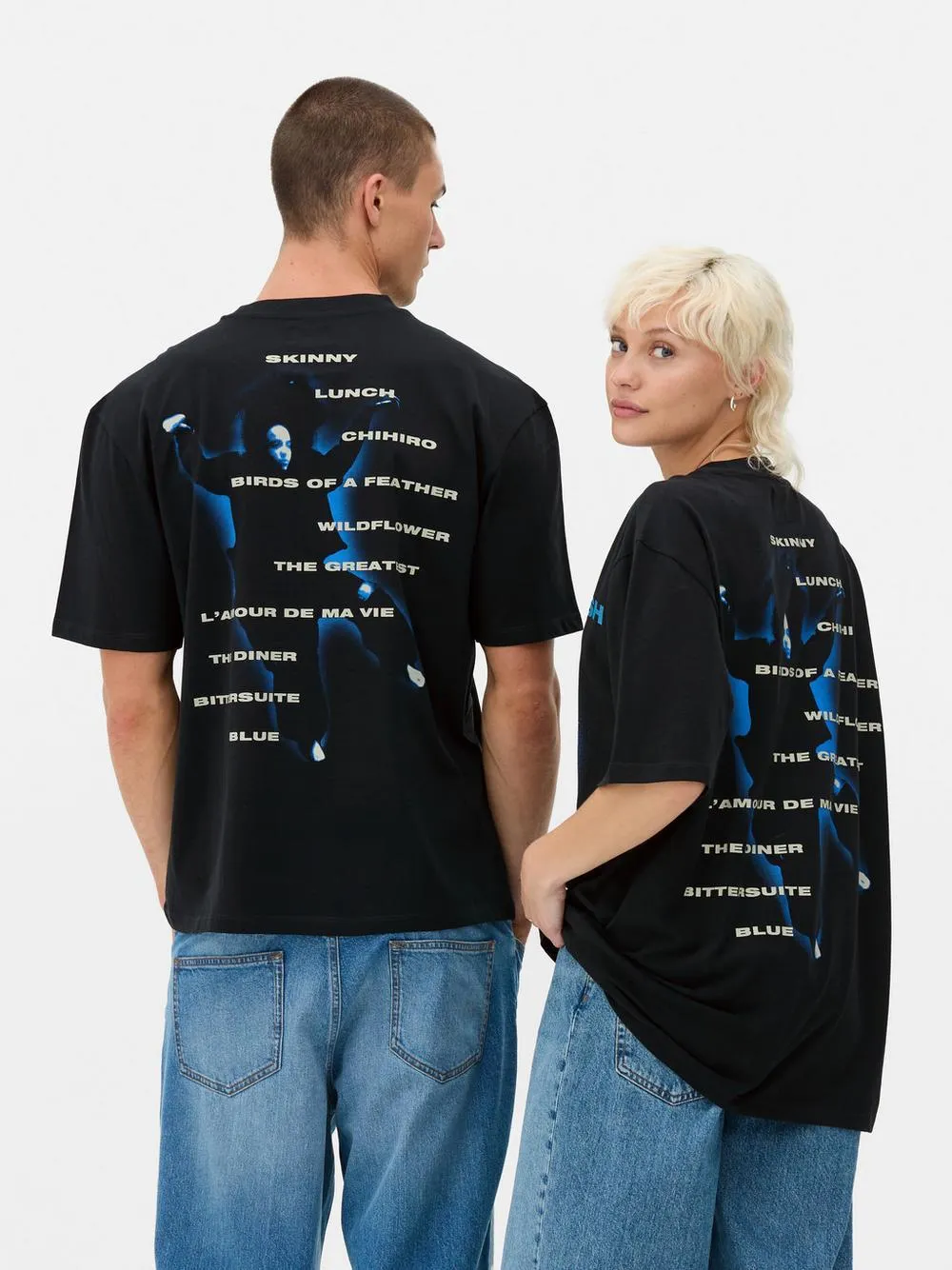 Camiseta gráfica de Billie Eilish