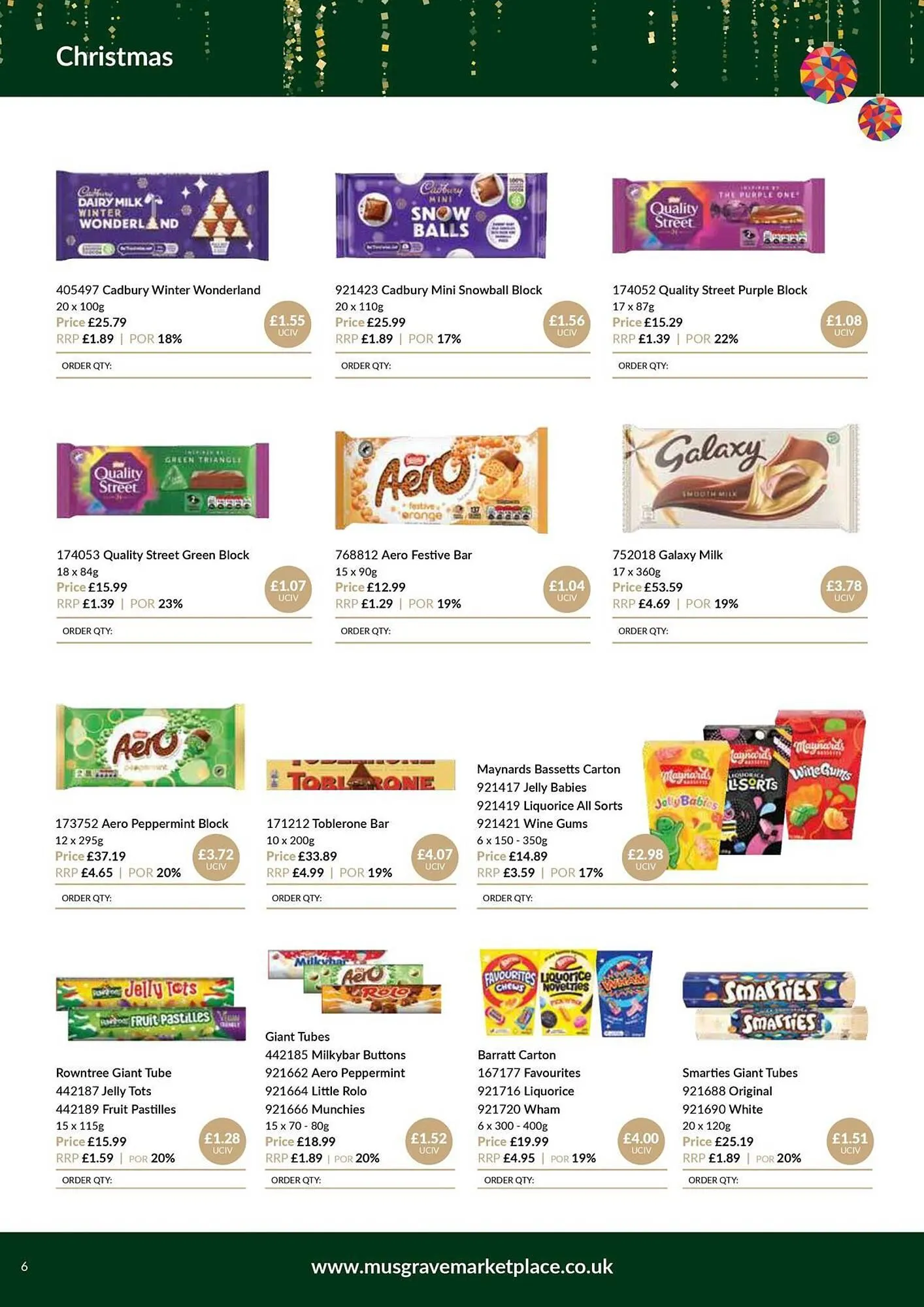 Musgrave MarketPlace leaflet from 8 December to 4 January 2026 - Catalogue Page 6