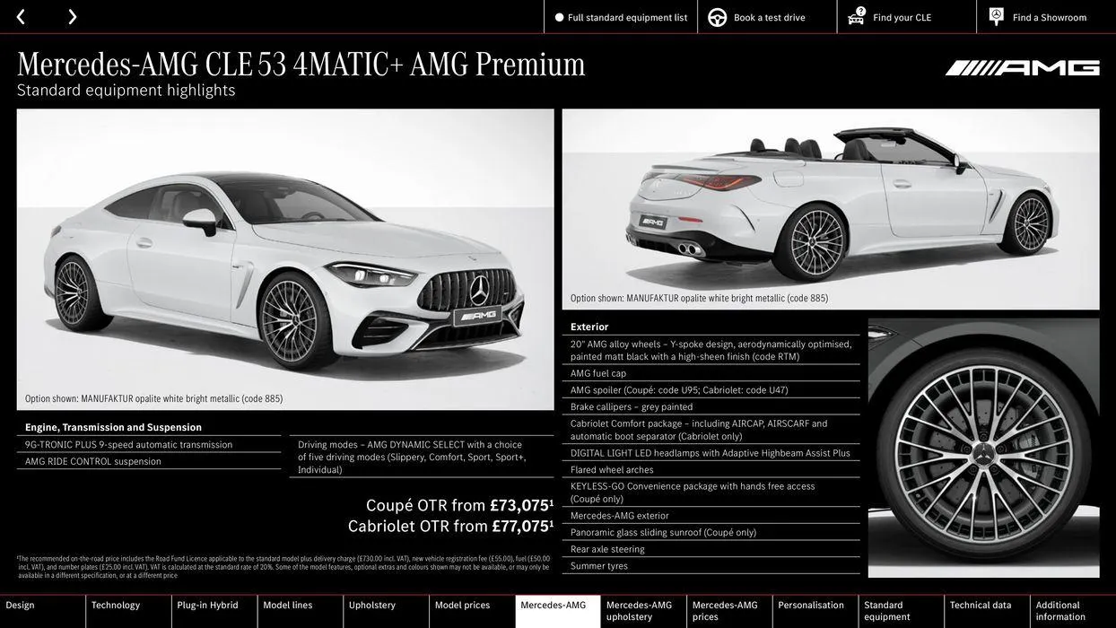 Mercedes Benz CLE Coupé from 27 July to 27 July 2025 - Catalogue Page 39