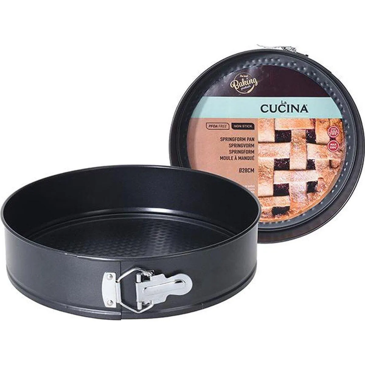 Spring Form Cake Tin Non Stick 24cm