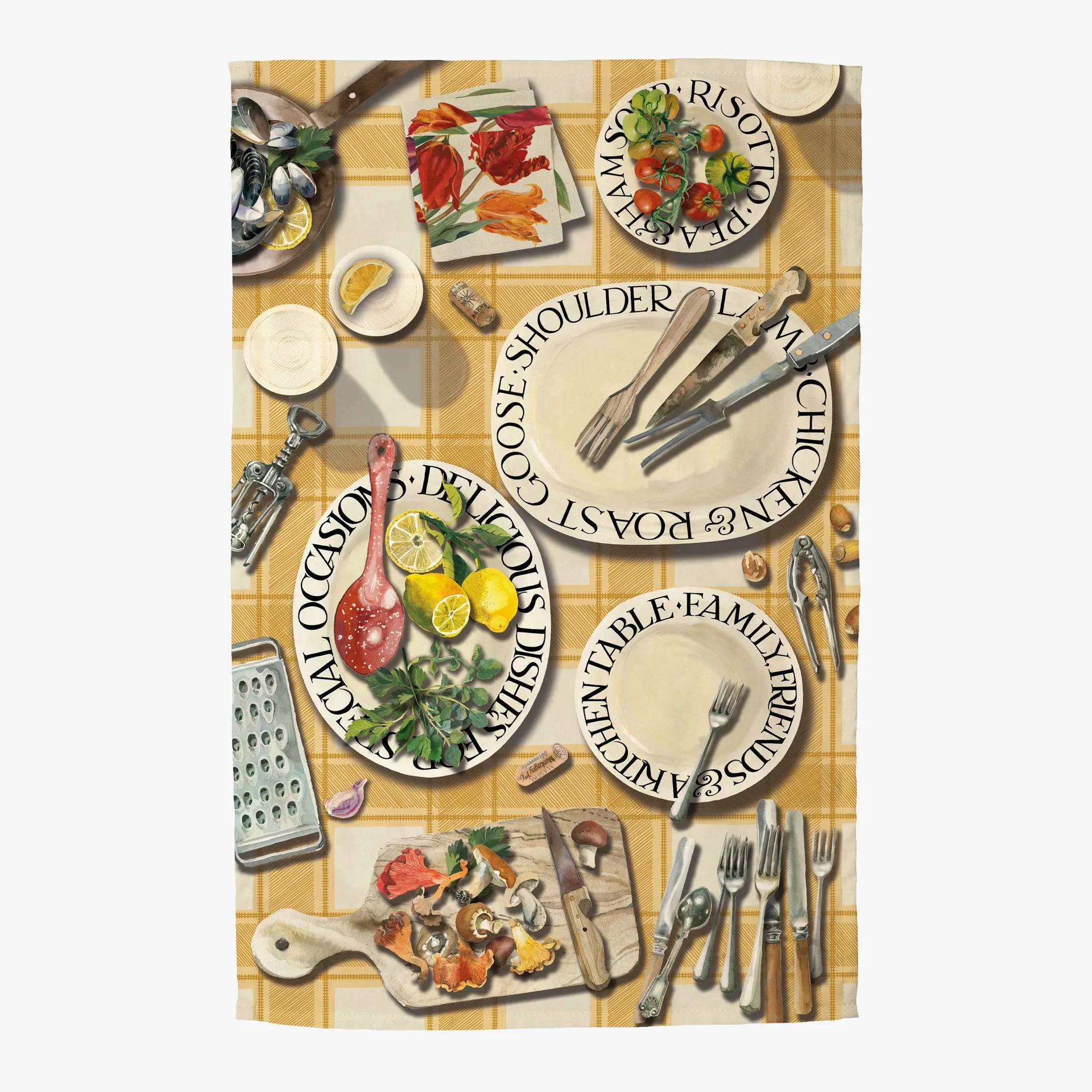 Laying The Table Tea Towel