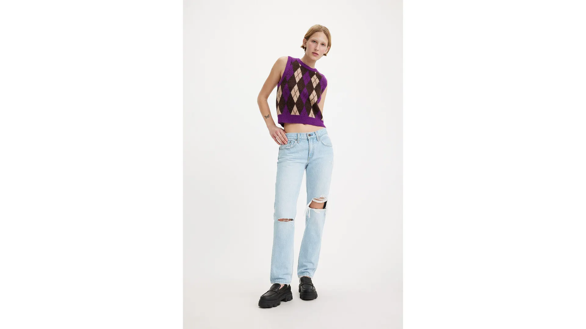 Middy Straight Jeans